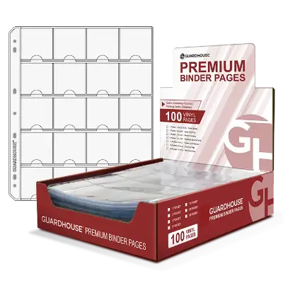 20 Pocket Guardhouse Vinyl Notebook Pages