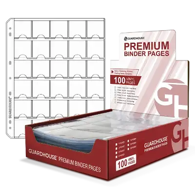 30 Pocket Guardhouse Vinyl Notebook Pages
