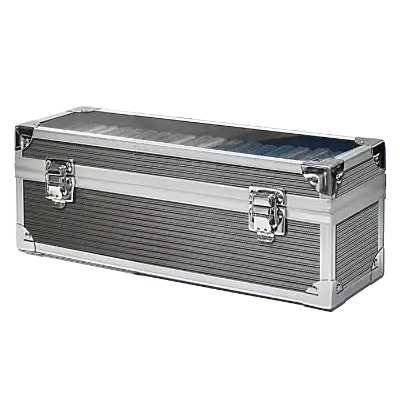 Falcon Series 20 Slab Box - Clear Top - Graphite