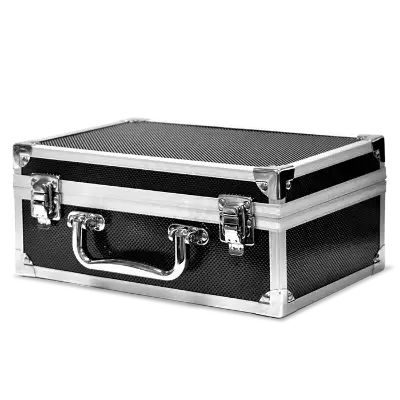 Falcon Series 30 Slab Box - Front Handle - Diamond Pattern / Black