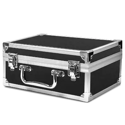 Falcon Series 30 Slab Box - Front Handle - Black Pleather