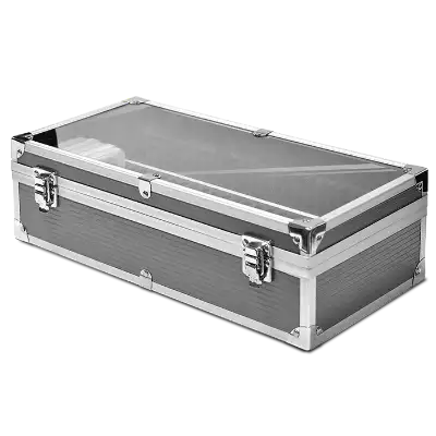 Falcon Series 50 Slab Box - Clear Top - Graphite