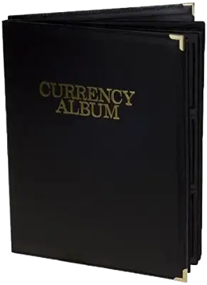HE Harris Deluxe Currency Album  - Large Notes