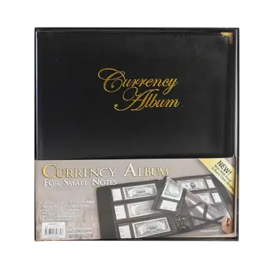 Whitman Premium Currency Album - Modern Notes - Clear View