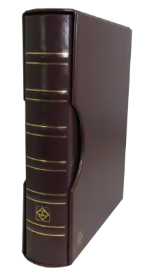 Lighthouse Grande 2 Pocket Graded Currency Album - Burgundy