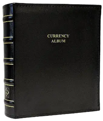Currency Album for Graded Banknotes in Classic Design CLCAG