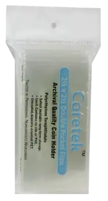 Coretek 2.5x2.5 Museum Quality Flips - 50 pack