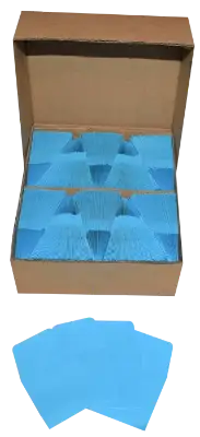 Paper Coin Envelope, Blue - Qty: 500