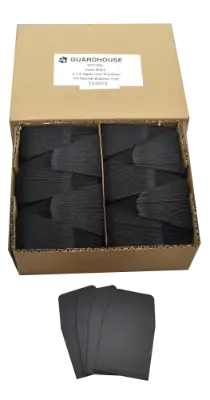 Paper Coin Envelope, Black - Qty: 500