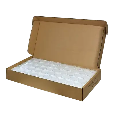 Half Dollar 30.6mm Bulk Direct-Fit / M Ring-Fit EvoCore Coin Holders. 250 count box.