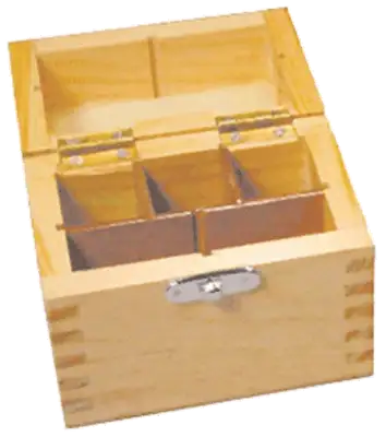 Gold Test Acid Box - Capacity for 3 Bottles, Stones and Picks