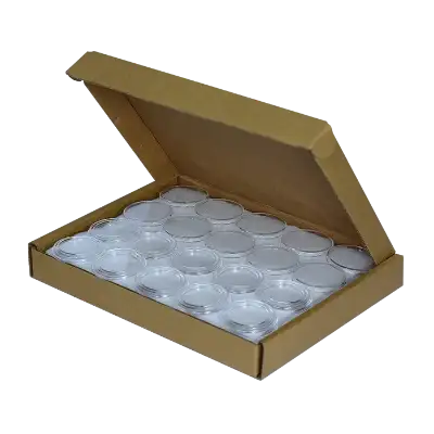 1 oz Gold Eagle 32mm direct fit EvoCore coin holders - (L dia) / 50 per box.