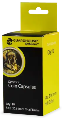 Guardhouse EvoCore Direct-Fit Coin Capsule Retail Pack (30.6 mm)