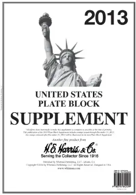2013 Plate Block Supplement