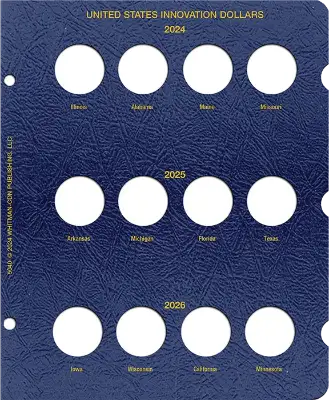 Innovation Dollar Single Mint Page 2024-2026