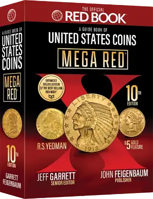 Mega Red: A Guide Book of United States Coins, Deluxe 10th Edition (Softcover)