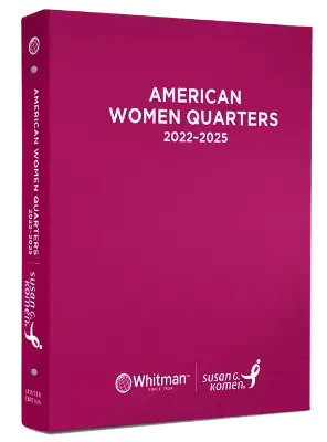 American Women Quarters Album 2022-2025 Susan G. Komen