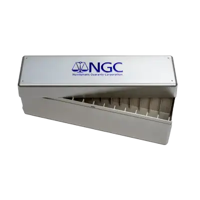 Official NGC Double Thick Coin Slab Storage Box