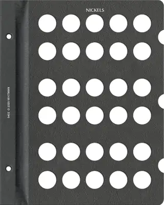 Blank Page, Nickel (Black)