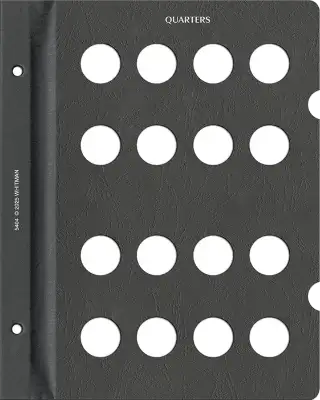 Blank Page, Quarter (Black)