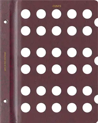 Blank Page, Cent (Burgundy)