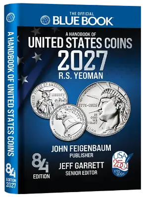 2027 Blue Book, Handbook of US Coins, Hardcover
