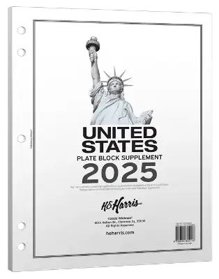2025 Plate Block Supplement