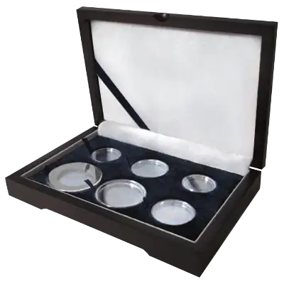 Guardhouse Wood Display Box - GH-W1300 - Ring Fit Mint or Proof Set Cent - Lg $ (2S,2M,L,XL)