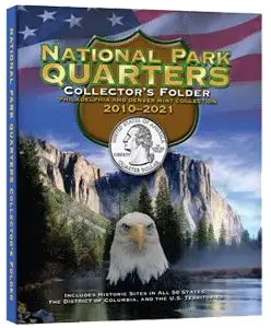 National Park Quarters 4 Panel Cushioned Folder