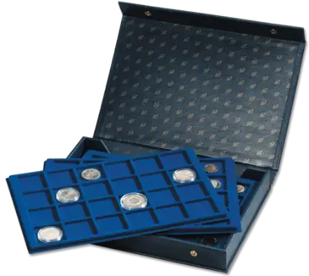2 Tray Coin "Jewel" Box - MK4TBLLEER