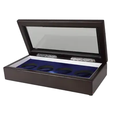 Guardhouse Glass-top Wood Display Box -GH-W1800: (4L)