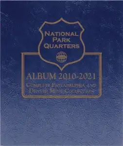 National Park Quarters Album 2010- 2021,  P & D