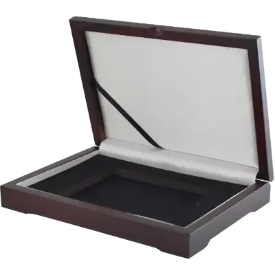 Wood Display Box - Holds the 2 in 1 PCGS Slab
