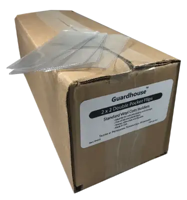 2x2 Coin Flip - Soft Vinyl Bulk/1000 Box