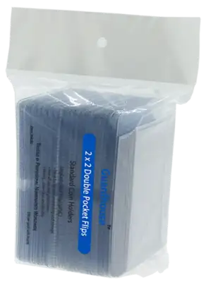 2x2 Coin Flip - Unplasticized 100 Pack with Inserts