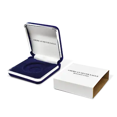 Display Box for US Mint 1 Oz Bullion American Silver Eagle Coin