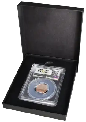 1 Slab Paperboard Certified Coin Gift Box