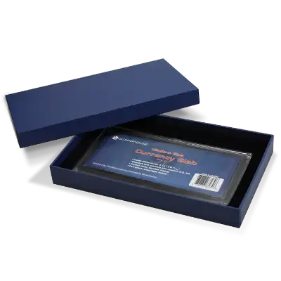 Guardhouse Modern Currency Slab Gift Box - Blue