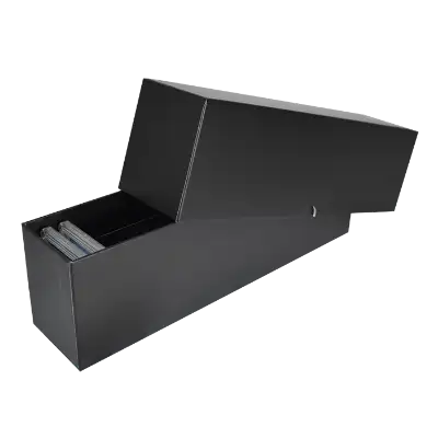 NGC and PCGS Slab Storage Box - Holds 20 Certified Coins (Black)