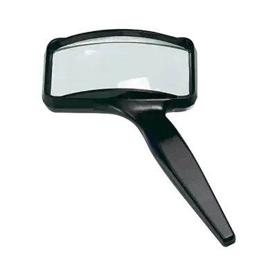 Rectangular Aspheric Hand Magnifier - 3x (2"x4")