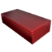 Double Row Slab Box - 12" - Maroon