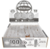 Round Coin Tube-Quarter, 100/box