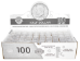 Round Coin Tube-Half-Dollar, 100/box