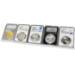5 Slab Certified Coin Easel Display