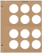 Silver Dollars plain 48 ports