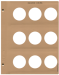 Casino Chips plain 5 pages, 45 ports, 40mm