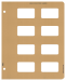 Silver Bars, horizontal 40 ports