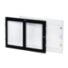 2 Card Magnetic Card Holder - Black Borders