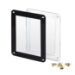 1 Card Screw Card Holder 35pt - Black Border