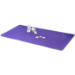 Desk Mat with Stitched Trim - 15.75 x 31.5 (Royal Purple)